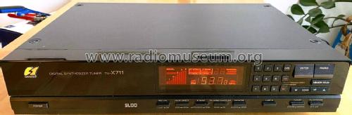 Digital Synthesizer Tuner TU-X711; Sansui Electric Co., (ID = 2609271) Radio