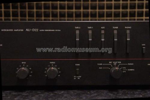 Integrated Amplifier AU-D22; Sansui Electric Co., (ID = 1703143) Ampl/Mixer