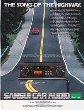 Quartz PLL Synthesizer Cassette Receiver RX-2000AMX; Sansui Electric Co., (ID = 1509770) Car Radio