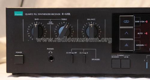 Quartz PLL Synthesizer Receiver R-610L; Sansui Electric Co., (ID = 2094928) Radio