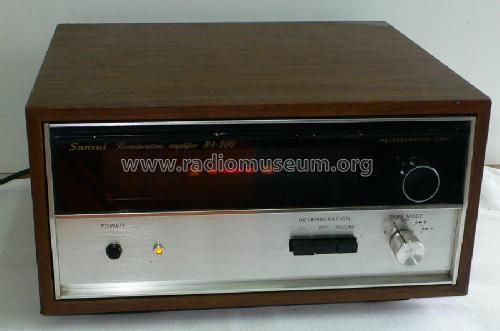 Reverberation Amplifier RA-500; Sansui Electric Co., (ID = 477624) Ampl/Mixer