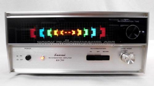Reverberation Amplifier RA-700; Sansui Electric Co., (ID = 2312011) Ampl/Mixer