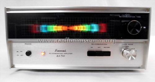 Reverberation Amplifier RA-700; Sansui Electric Co., (ID = 2312012) Ampl/Mixer