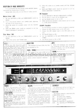 Hi-Fi Stereophonic Amplifier SM-12M; Sansui Electric Co., (ID = 1504521) Radio