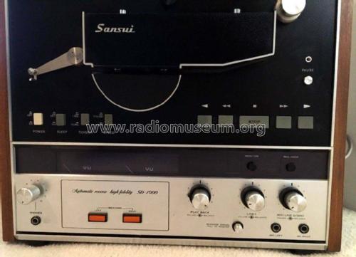 Solid State Stereo Tape Deck SD-7000; Sansui Electric Co., (ID = 2158056) Reg-Riprod