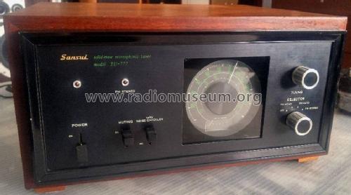 Solid State Stereophonic Tuner TU-777; Sansui Electric Co., (ID = 2623961) Radio