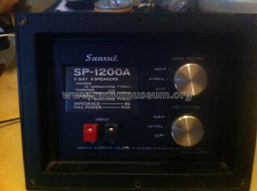 SP1200A; Sansui Electric Co., (ID = 1482663) Parlante