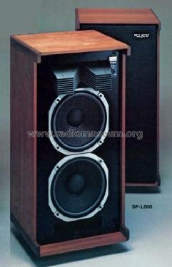 SP-L800; Sansui Electric Co., (ID = 566520) Parlante