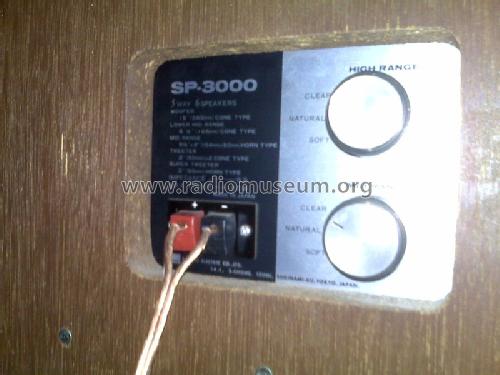 Speaker SP-3000; Sansui Electric Co., (ID = 1100791) Parleur