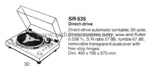 SR-535; Sansui Electric Co., (ID = 1753312) Reg-Riprod