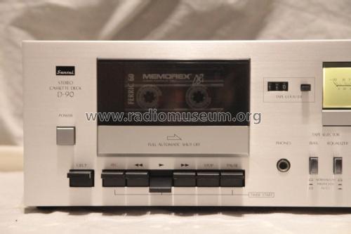 Stereo Cassette Deck D-90; Sansui Electric Co., (ID = 2223730) R-Player