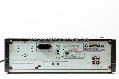Stereo Cassette Deck D-M500F; Sansui Electric Co., (ID = 1639614) R-Player