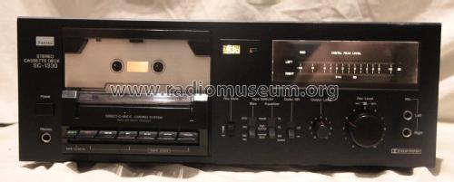 Stereo Cassette Deck SC-1330; Sansui Electric Co., (ID = 2175026) R-Player