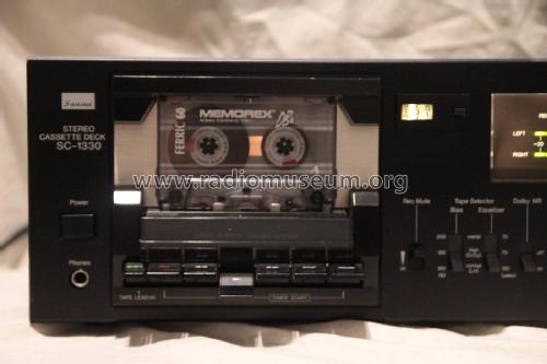 Stereo Cassette Deck SC-1330; Sansui Electric Co., (ID = 2175027) Sonido-V
