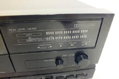 Stereo Double Cassette Deck D-750WR; Sansui Electric Co., (ID = 1540987) R-Player