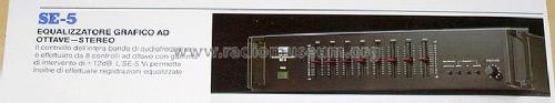 Stereo Graphic Equalizer SE-5; Sansui Electric Co., (ID = 1643682) Ampl/Mixer