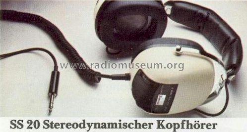 Stereo Headphone SS-20; Sansui Electric Co., (ID = 451715) Speaker-P