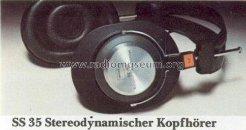 Stereo Headphone SS-35; Sansui Electric Co., (ID = 451714) Speaker-P