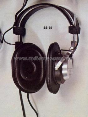 Stereo Headphone SS-35; Sansui Electric Co., (ID = 496349) Speaker-P