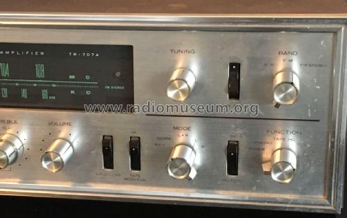 Transistor Stereo Tuner Amplifier TR-707A; Sansui Electric Co., (ID = 2097163) Radio