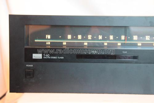 AM/FM Stereo Tuner T-60; Sansui Electric Co., (ID = 1826679) Radio