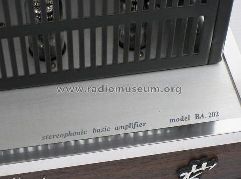 Stereophonic Basic Amplifier BA-202; Sansui Electric Co., (ID = 1353669) Ampl/Mixer