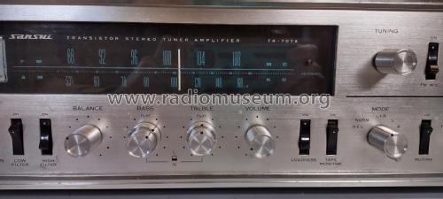 Transistor Stereo Tuner Amplifier TR-707A; Sansui Electric Co., (ID = 2825736) Radio