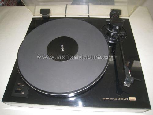 Belt-Drive Turntable SR-222 MKV; Sansui Electric Co., (ID = 2032366) Sonido-V