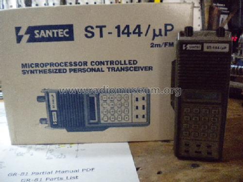 Hand Held Transceiver ST-144/uP; Santec Corp.; Osaka (ID = 1185095) Amat TRX