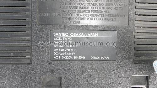 SW-93; Santec Corp.; Osaka (ID = 1311747) Radio