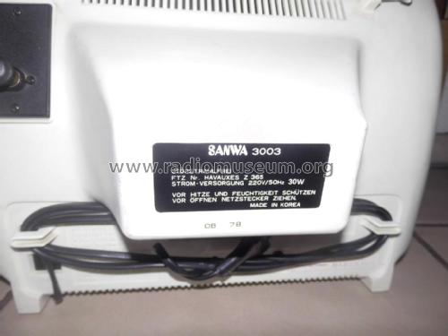 3003; Sanwa (ID = 2132448) Televisore