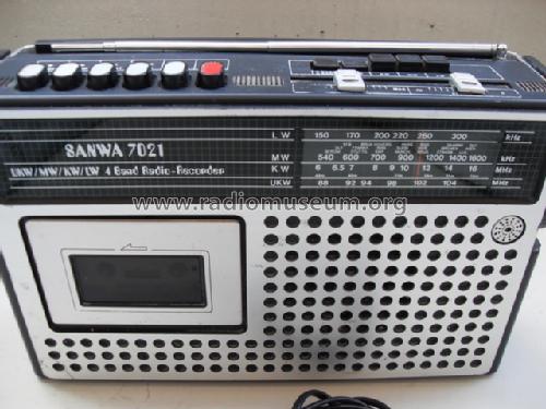 4-Band Radio Recorder 7021; Sanwa (ID = 1007649) Radio
