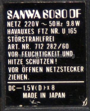 6090 DF; Sanwa (ID = 983120) Radio