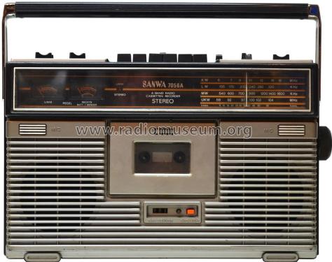 4 Band Radio Cassette Recorder 7056A; Sanwa (ID = 2047483) Radio