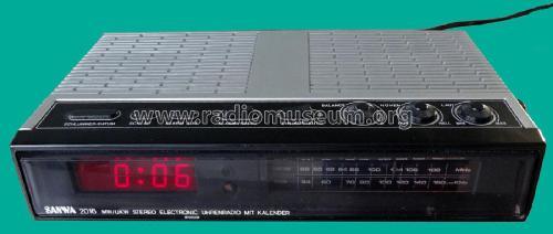 MW/UKW Stereo Electronic Uhrenradio mit Kalender 2016; Sanwa (ID = 1787917) Radio