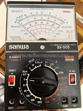 Analog Multimeter BX-505; Sanwa Electric (ID = 3147837) Equipment