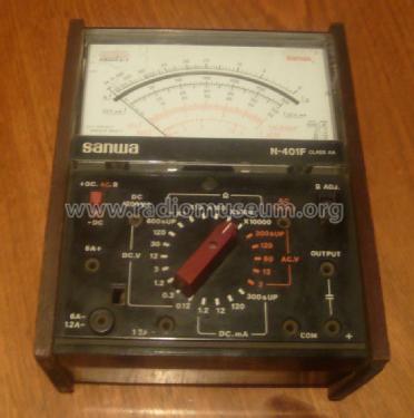 Analog Multimeter N-401F; Sanwa Electric (ID = 1445264) Equipment