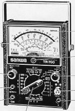 Multitester TR-700; Sanwa Electric (ID = 704210) Equipment