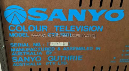 Telecolor MkI CTP-7601 Ch= 73P; Sanyo Australia Pty. (ID = 2591954) Télévision