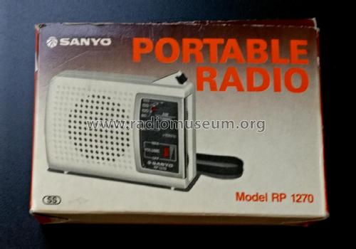 4 Transistors RP 1270; Sanyo Electric Co. (ID = 2551971) Radio