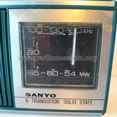 6 Transistor 6C-344 ; Sanyo Electric Co. (ID = 2772388) Radio