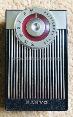 6 Transistor Super Het 6C-21A; Sanyo Electric Co. (ID = 2995761) Radio
