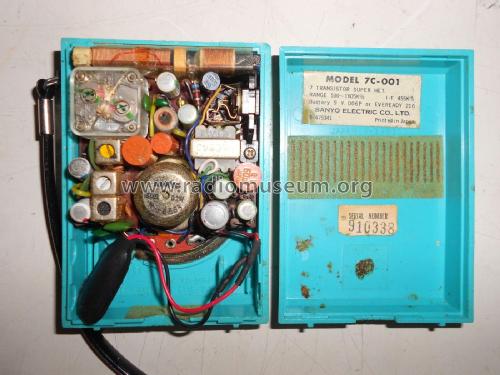 7 Transistor 7C-001 ; Sanyo Electric Co. (ID = 2300788) Radio