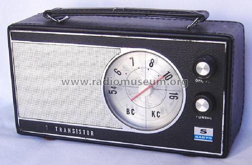 7-Transistor Portable Radio 7C-312; Sanyo Electric Co. (ID = 1804448) Radio