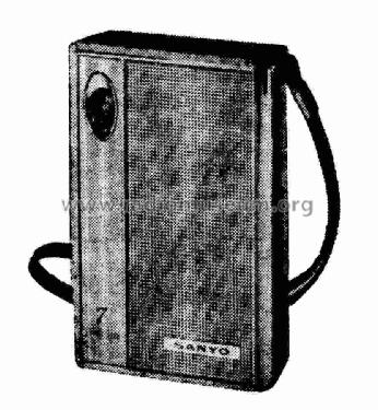7 Transistor 7C-305; Sanyo Electric Co. (ID = 1713643) Radio
