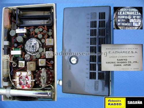 7S-P6; Sanyo Electric Co. (ID = 682069) Radio