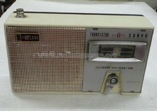 8 Transistor Deluxe All Wave 8S-P2; Sanyo Electric Co. (ID = 2122088) Radio