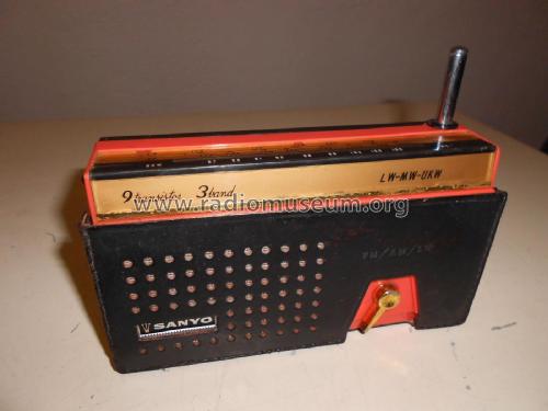 9 Transistor 3 Band AFT-6N; Sanyo Electric Co. (ID = 2323075) Radio