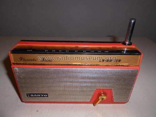 9 Transistor 3 Band AFT-6N; Sanyo Electric Co. (ID = 2323076) Radio