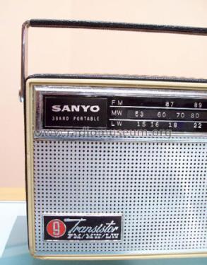 9 Transistor 9G-802L; Sanyo Electric Co. (ID = 1628267) Radio